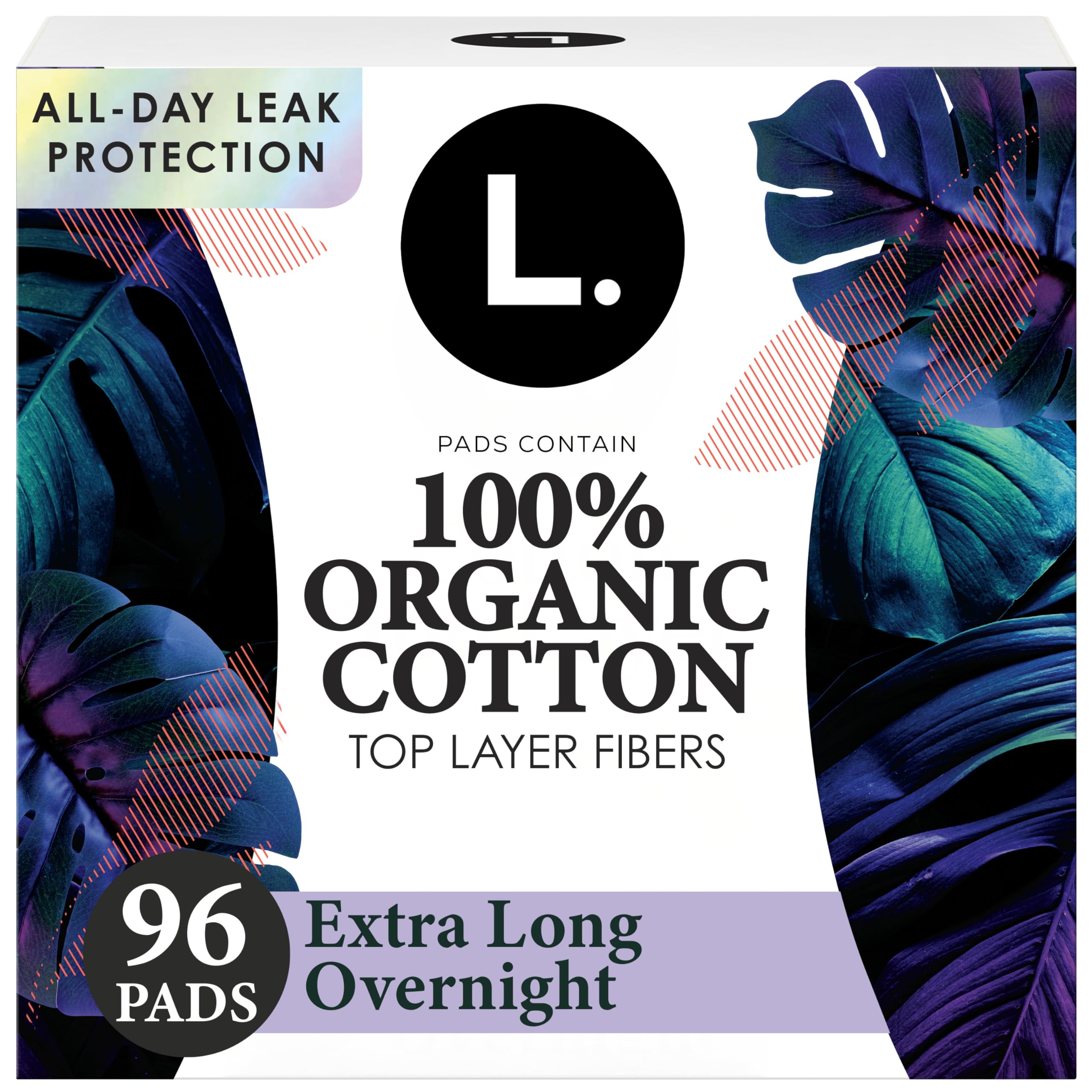 L. empaque frontal multipack que muestra 96 toallas y ahorro
