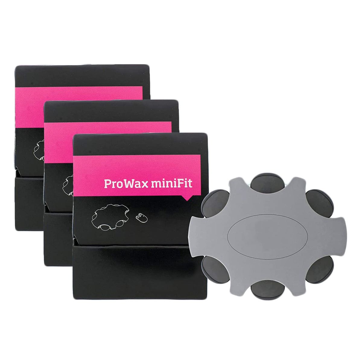 LA FEE frente del paquete ProWax MiniFit mostrando 3 paquetes, protección visible