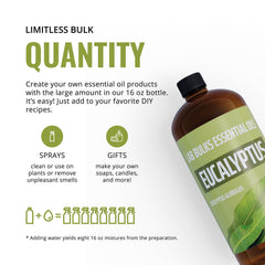 Lab Bulks Essential Oil mezclado con otros aceites, versatilidad creativa
