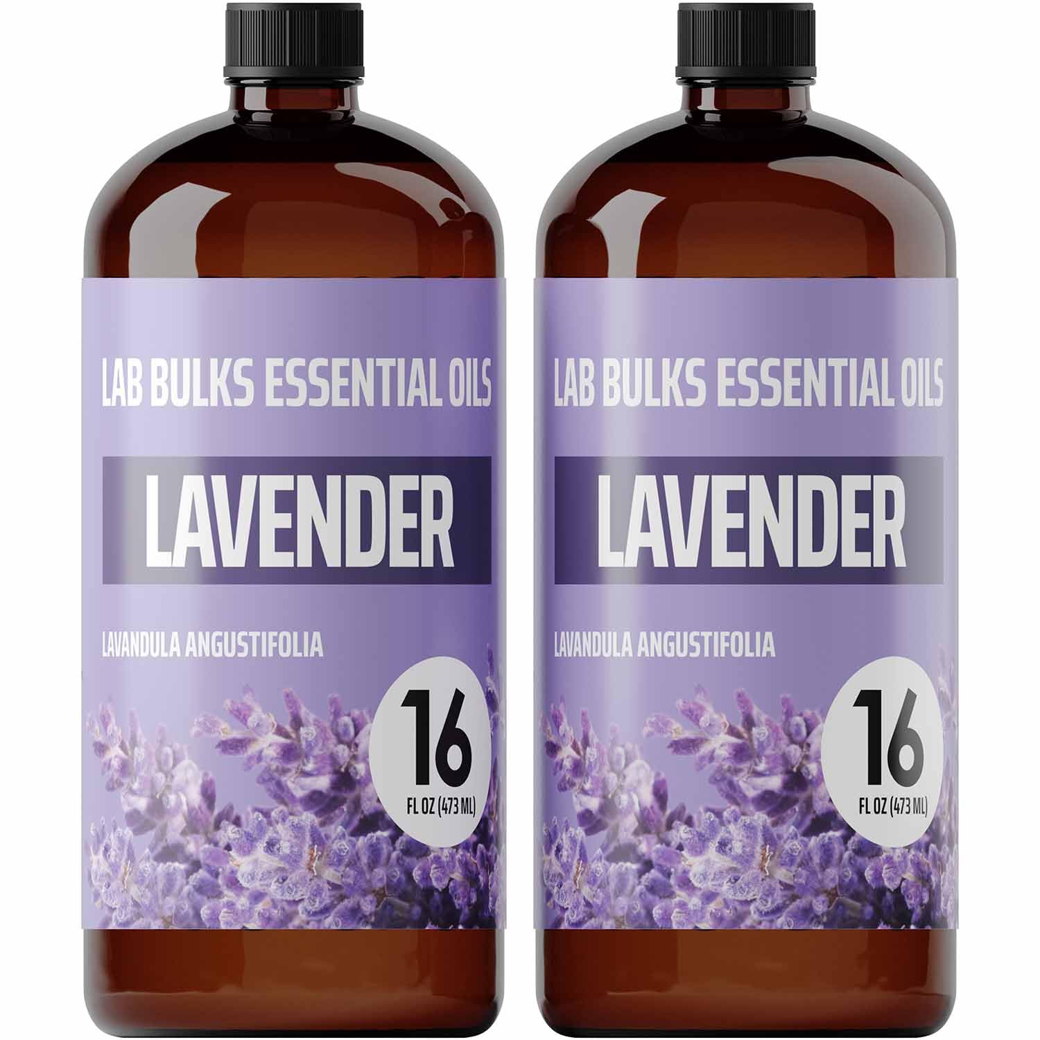Lab Bulks Essential Oil frasco frontal mostrando cantidad y presentación