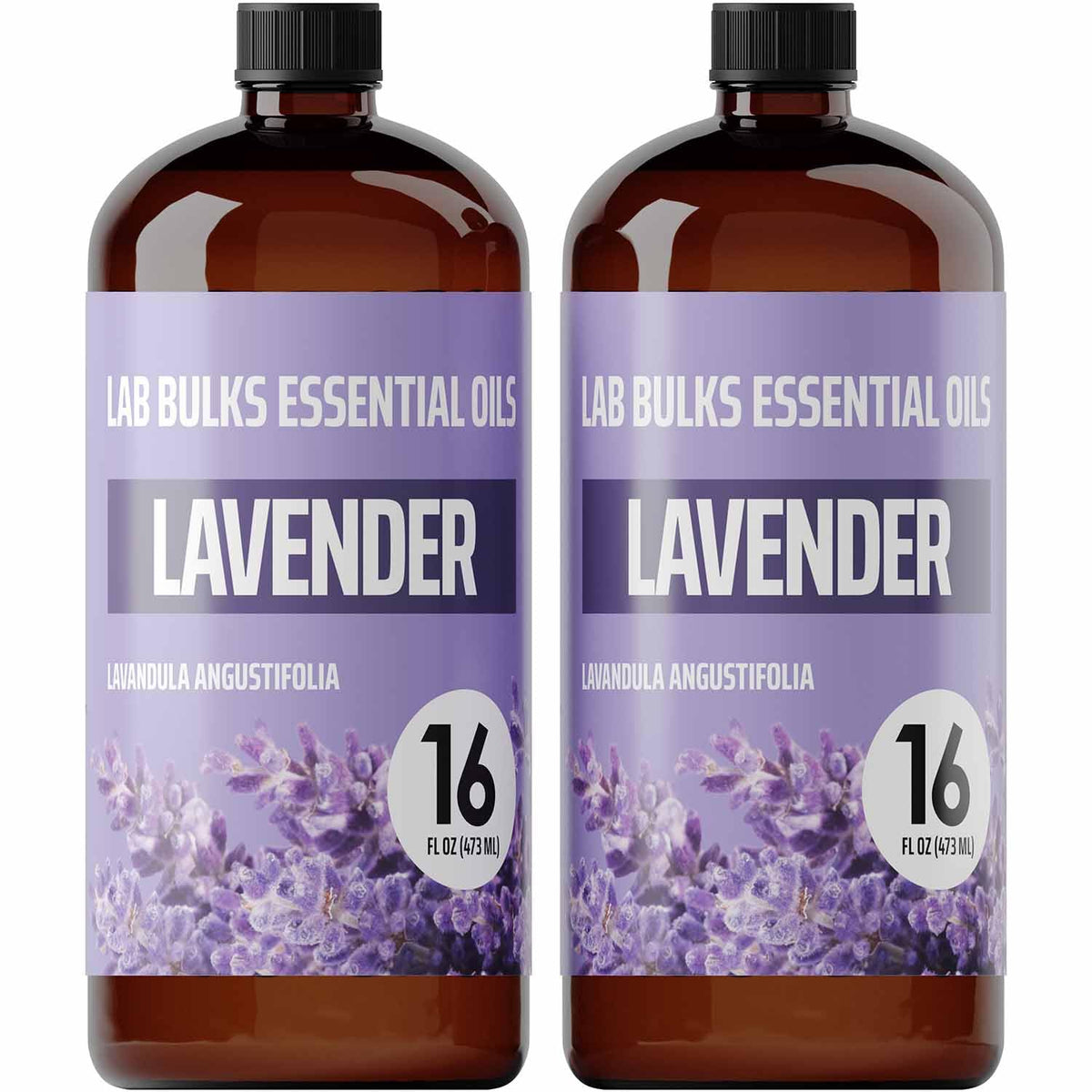 Lab Bulks Essential Oil frasco frontal mostrando cantidad y presentación