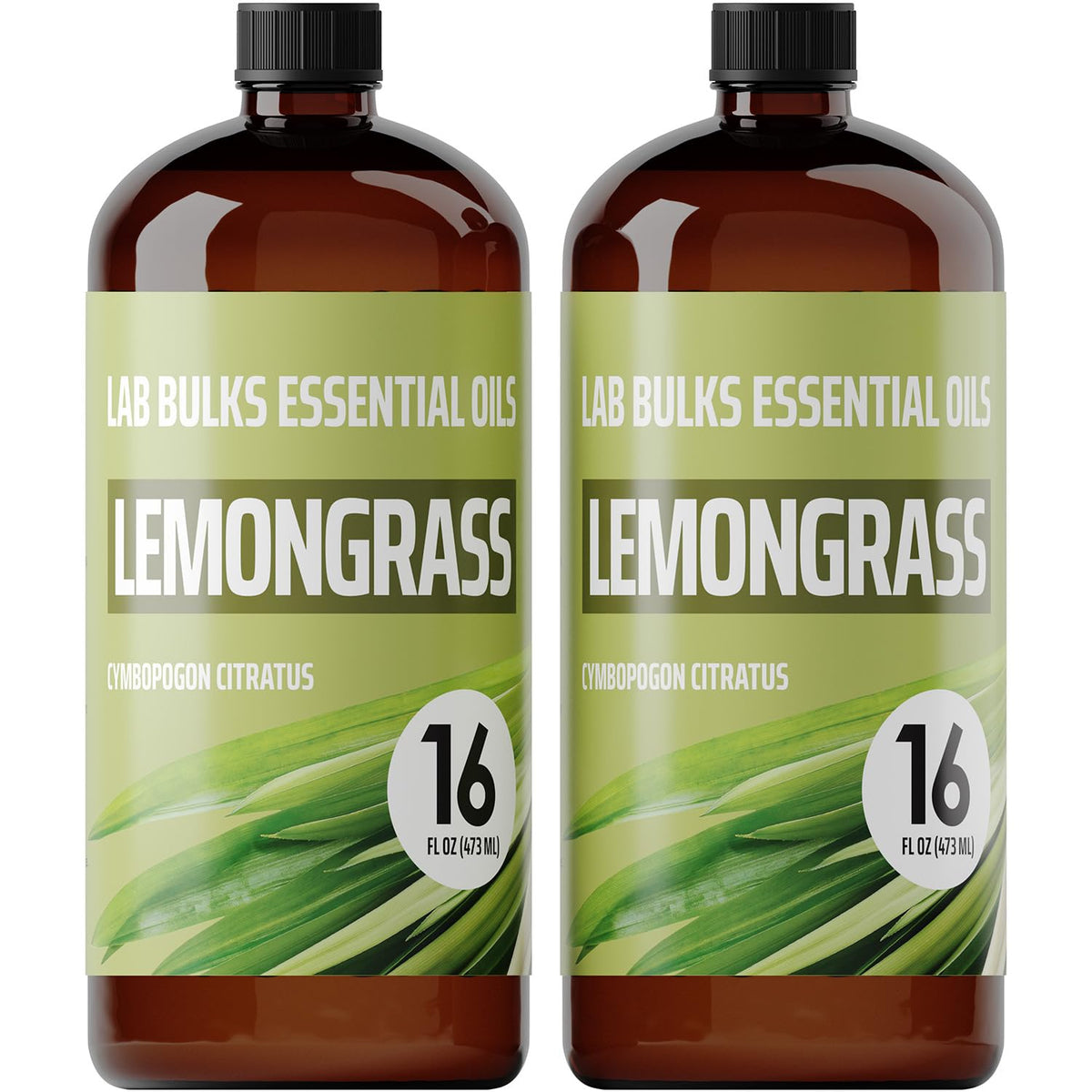 Lab Bulks frascos frontales pack de 2 con aroma fresco
