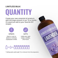 Lab Bulks Essential Oil preparando spray ambiental casero fácil