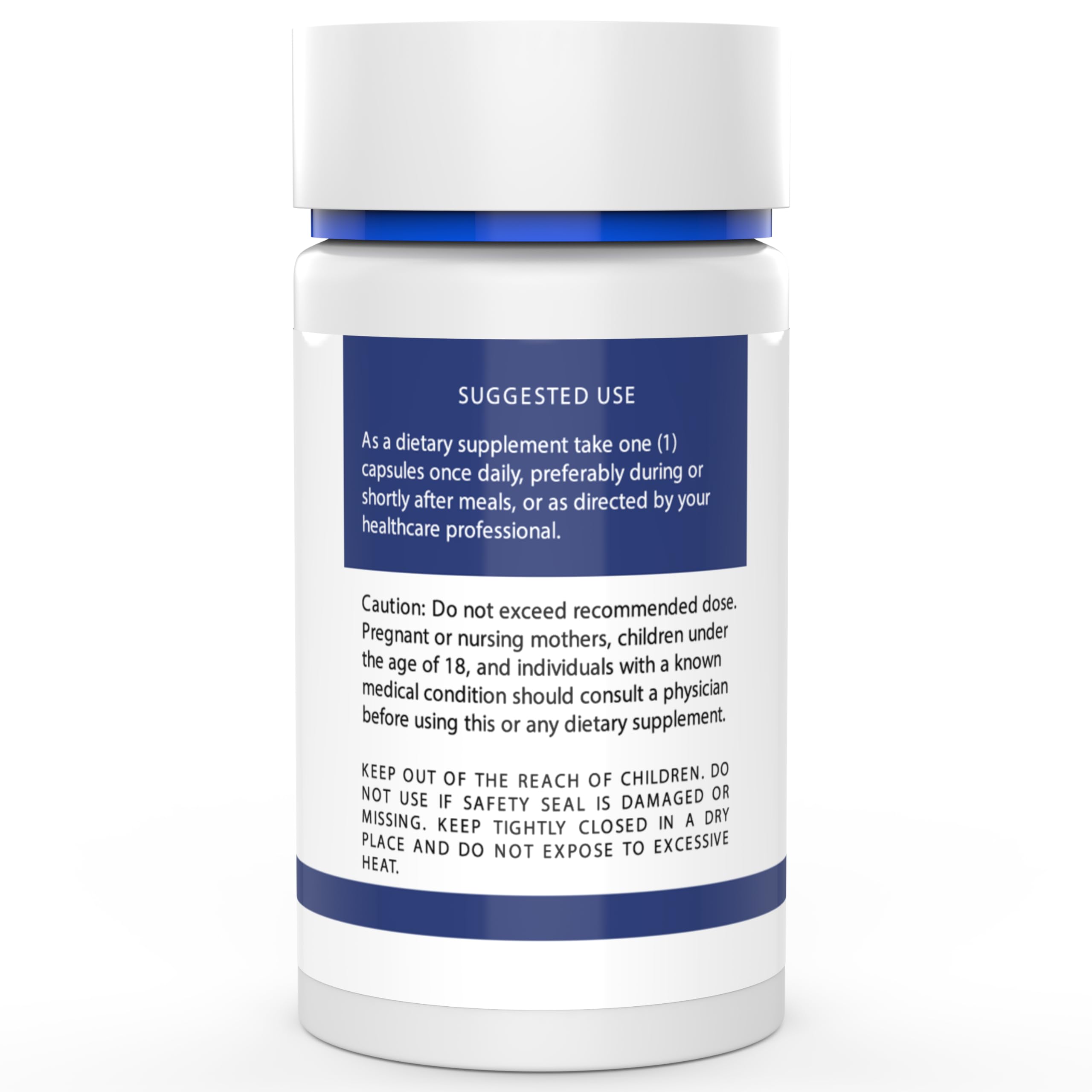 Lab Tested Supplements etiqueta con número de lote y COA visible para confianza
