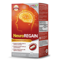 LABO Nutrition envase frontal mostrando NeuroREGAIN y beneficio cognitivo