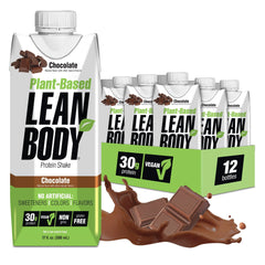 Labrada envase frontal chocolate mostrando 30 g proteína y formulario vegano