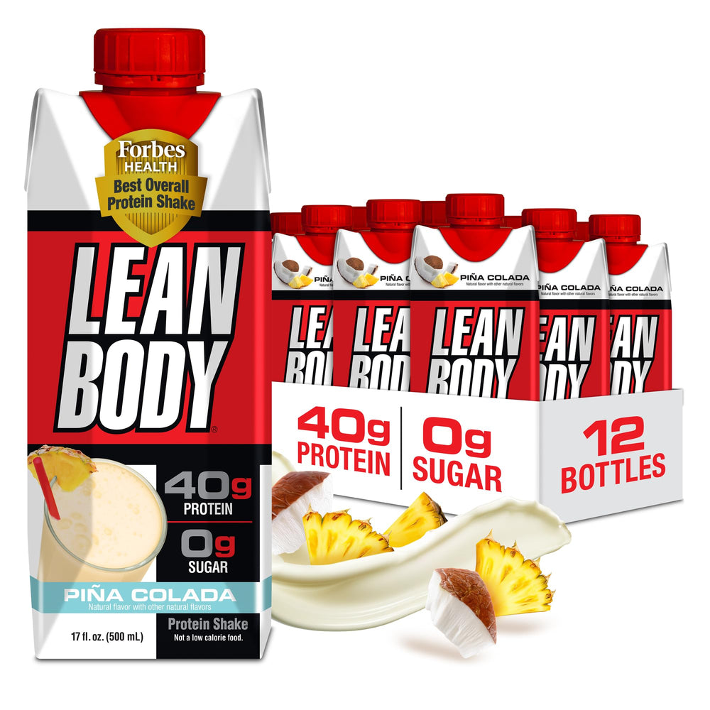 Labrada botella frente pack 12 que facilita proteína lista para llevar