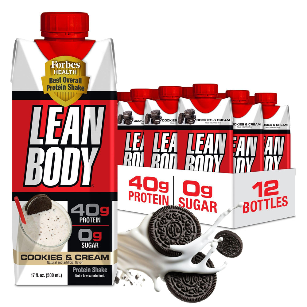 Labrada envase frontal Cookies & Cream mostrando diseño y beneficio proteína alta