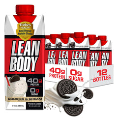 Labrada envase frontal Cookies & Cream mostrando diseño y beneficio proteína alta