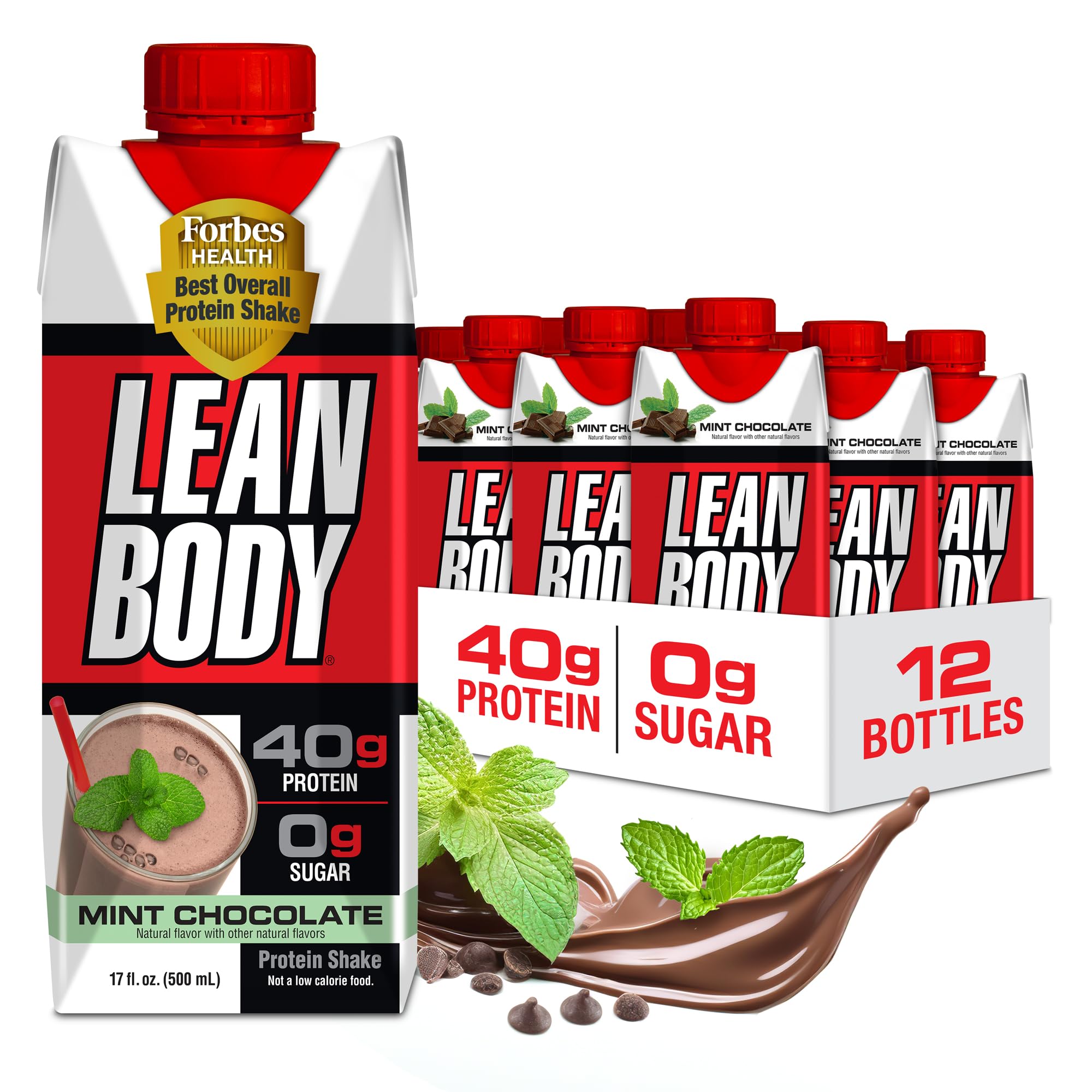 Labrada envase frontal del batido mostrando diseño y beneficios
