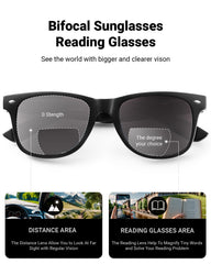 LADEESSE gafas en uso al aire libre reduciendo deslumbramiento