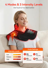 LAFCARE persona usando la envoltura en oficina para comodidad diaria