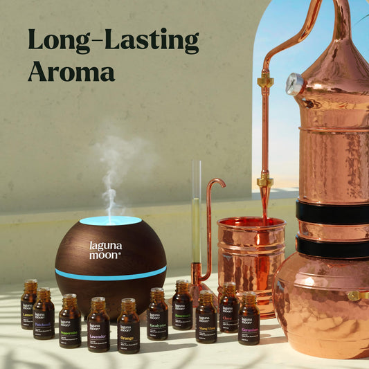 Lagunamoon detalle de frascos FrostProtect que preservan aroma