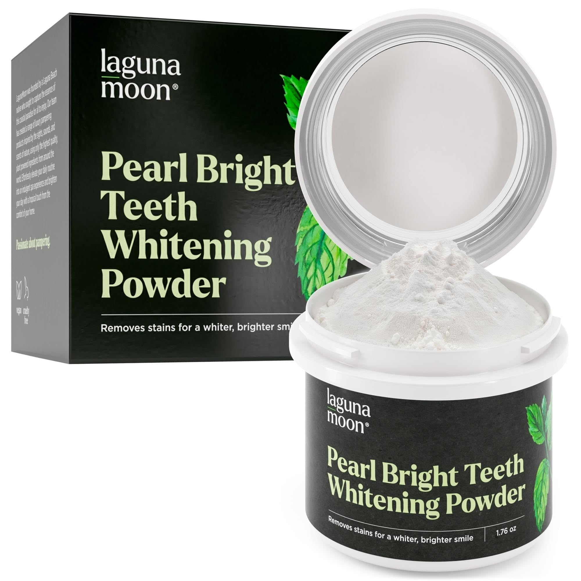 Lagunamoon envase frontal 50g mostrando diseño y beneficio blanqueador