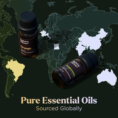 Lagunamoon manos vertiendo aceite en cera para velas artesanales seguras