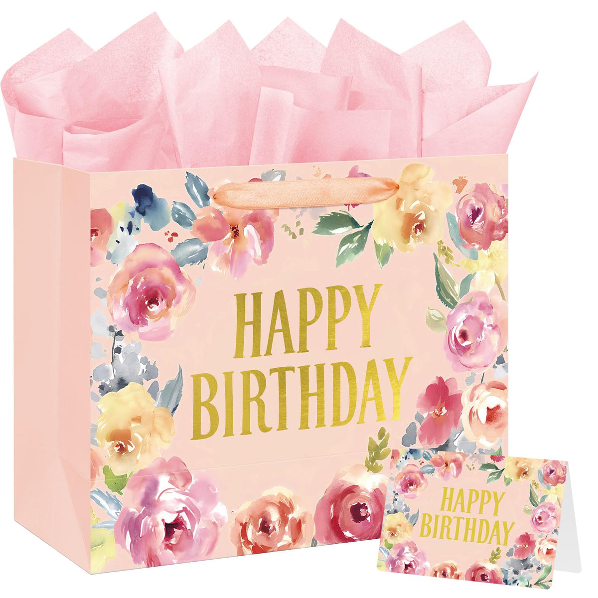 Laidans bolsa frontal floral 16.5" presentable y espaciosa