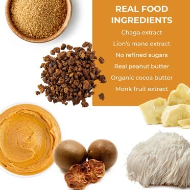 Laird Superfood barrita junto a un objeto para comparar escala y porción
