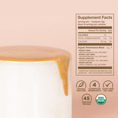 Laird Superfood mezcla disuelta en café para energía matutina sostenida