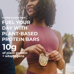 Laird Superfood barrita en uso durante entrenamiento para energía rápida