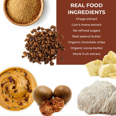 Laird Superfood etiqueta nutricional clara para verificar proteínas y fibra
