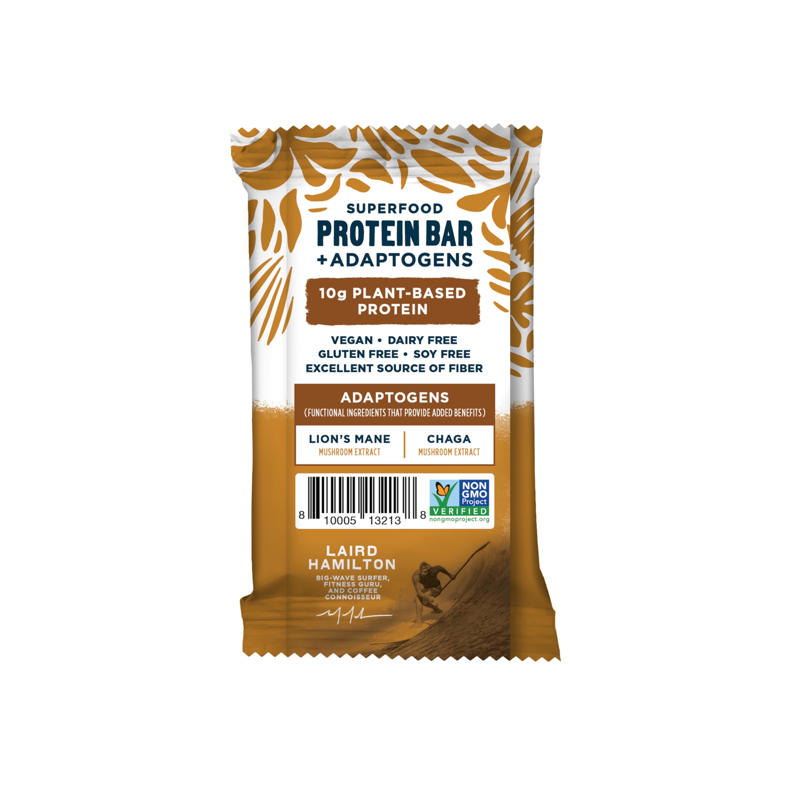Laird Superfood corte interior detallado mostrando textura cremosa y trozos