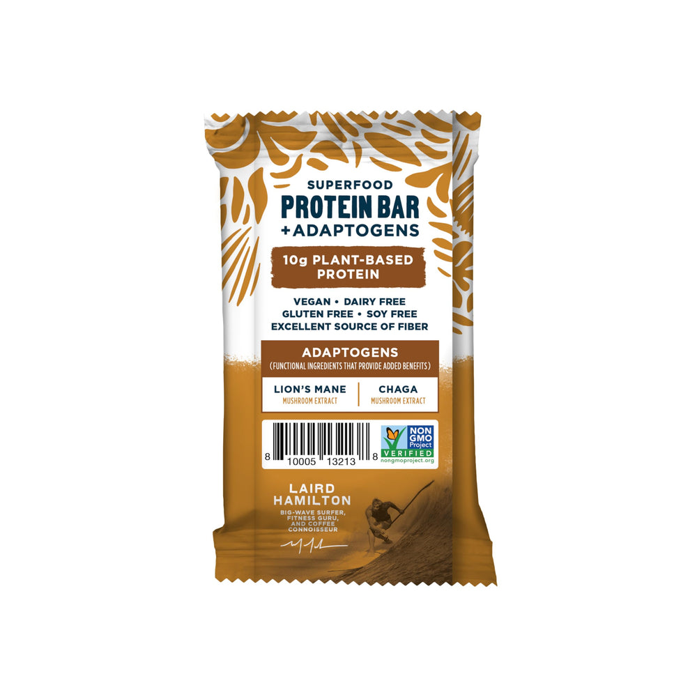 Laird Superfood corte interior detallado mostrando textura cremosa y trozos