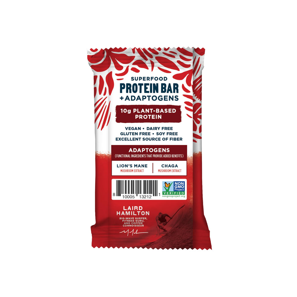 Laird Superfood primer plano de textura mostrando ingredientes reales