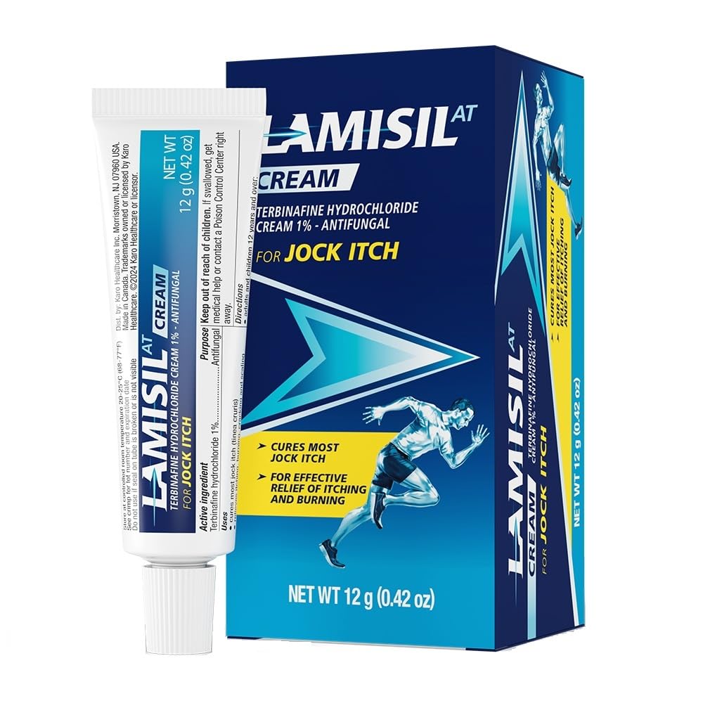 Lamisil envase frontal mostrando marca y formato beneficioso