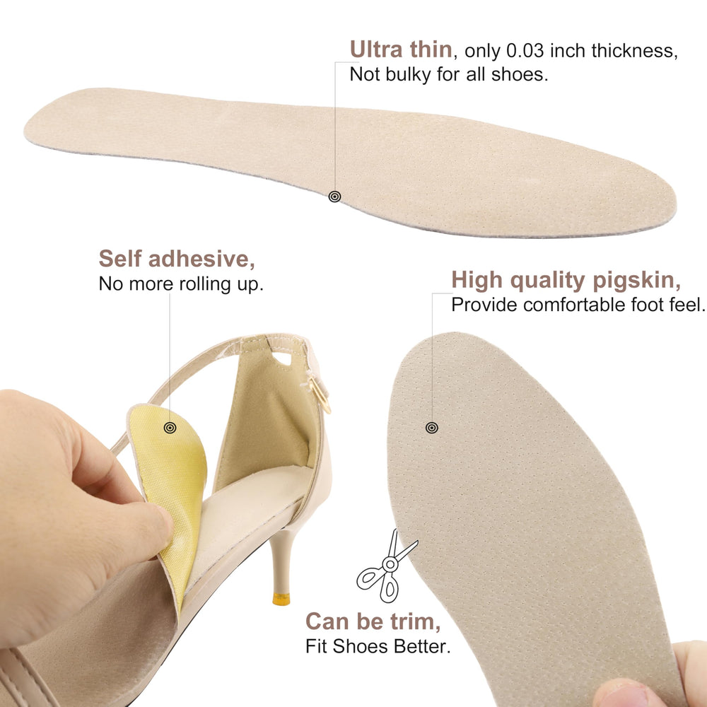 LanJe comparación de tamaño junto a zapato para elegir talla correcta