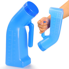 LAOJU orinal frontal mostrando forma y tamaño, fácil transporte