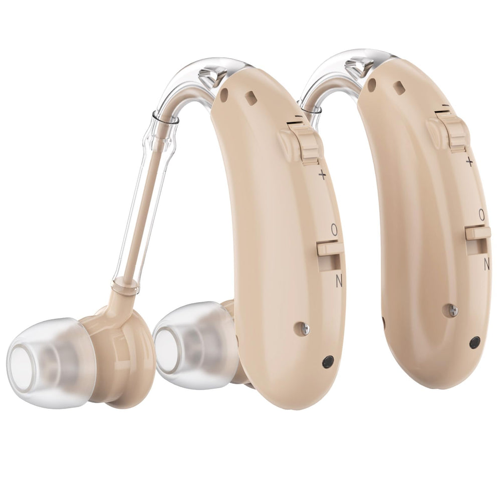 LapEasy vista frontal del audífono, comodidad discreta para escuchar mejor