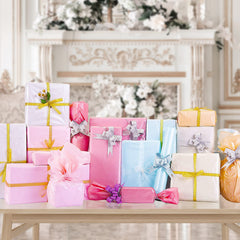 Larcenciel papel de seda usado como relleno en bolsa, añade volumen y color instantáneo
