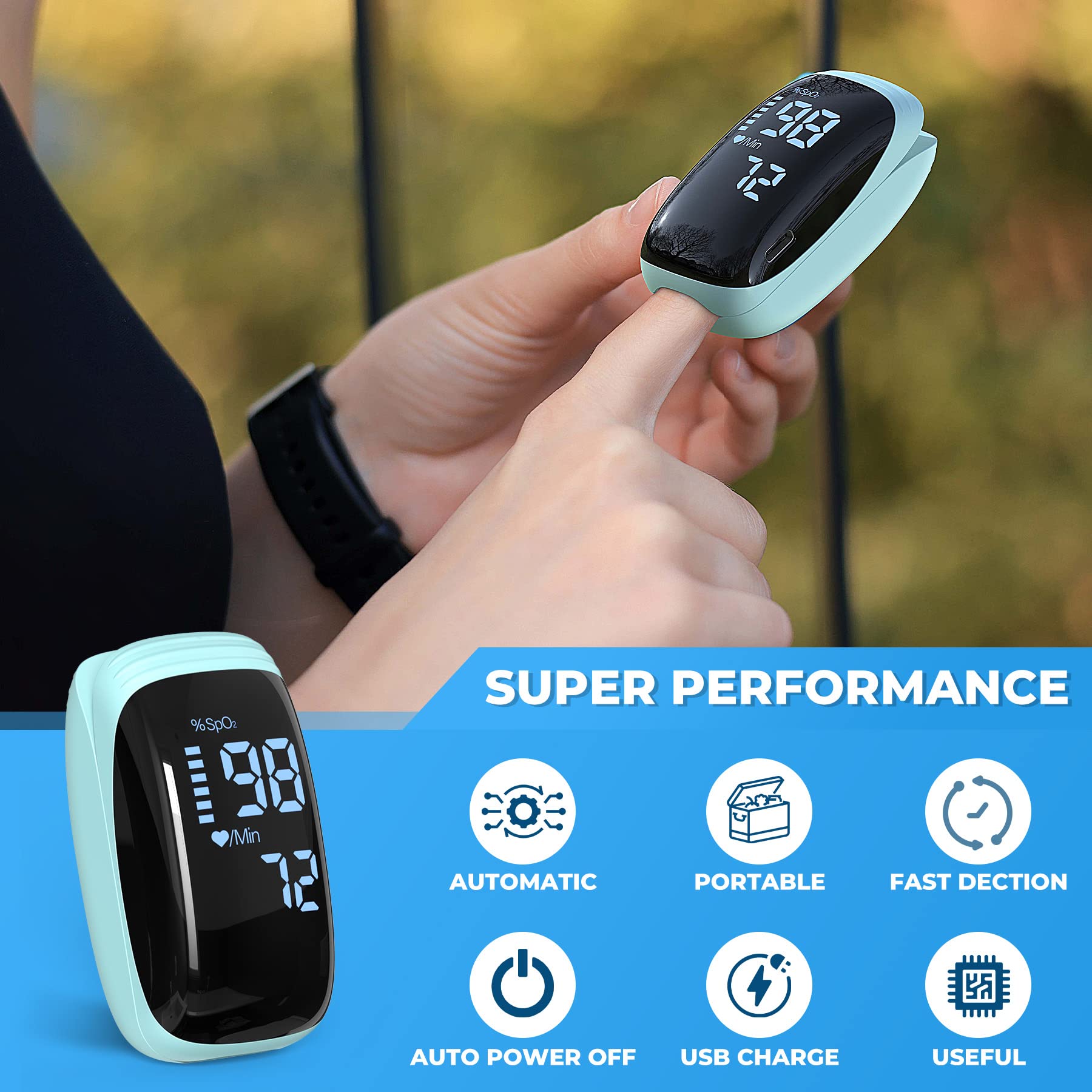 LBEAURG detalle del sensor óptico que garantiza medidas sensibles