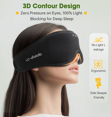 LC-dolida perfil 3D del contorno que evita presión sobre los ojos