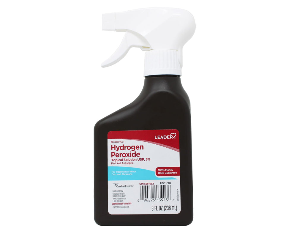 Leader botella 16 oz vertiendo solución, ideal para enjuagues y recarga