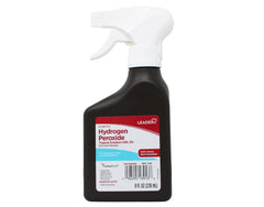 Leader botella 16 oz vertiendo solución, ideal para enjuagues y recarga