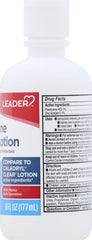Leader detalle de la etiqueta con instrucciones y ingredientes visibles