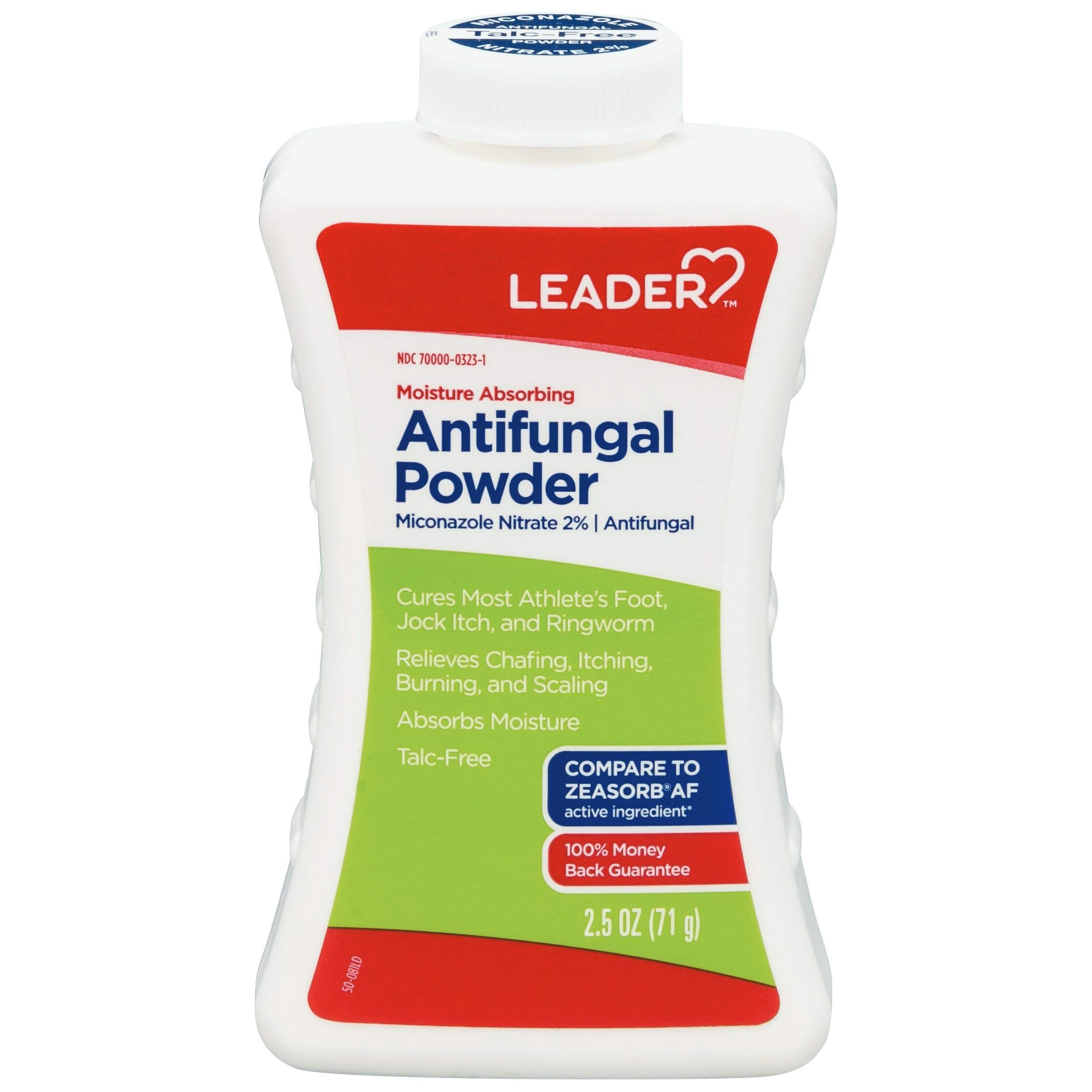 Leader envase frontal 2.5 oz mostrando diseño compacto y práctico