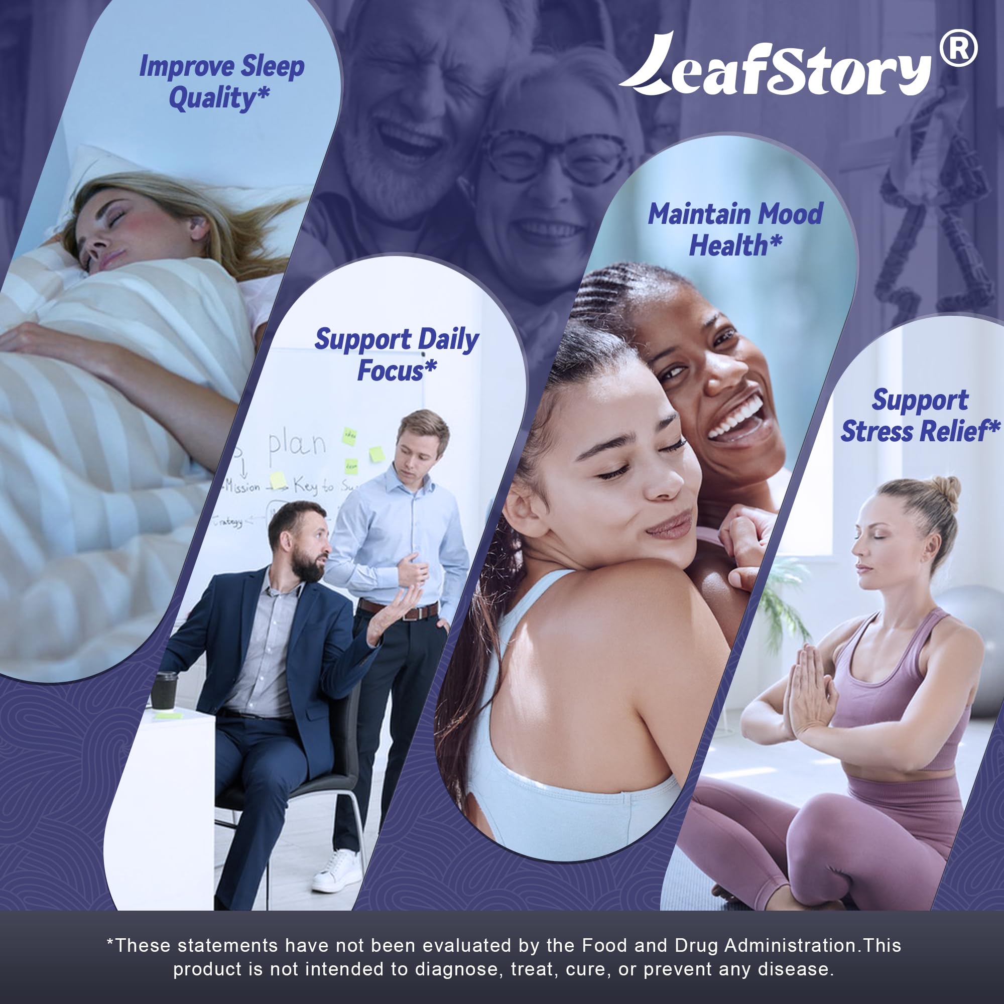 LeafStory producto en mesa de desayuno para integración diaria efectiva