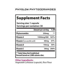 Presentación de 30 cápsulas para rutina de belleza