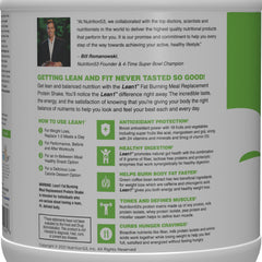 LEAN1 etiqueta nutricional visible, muestra proteína y datos clave para elegir