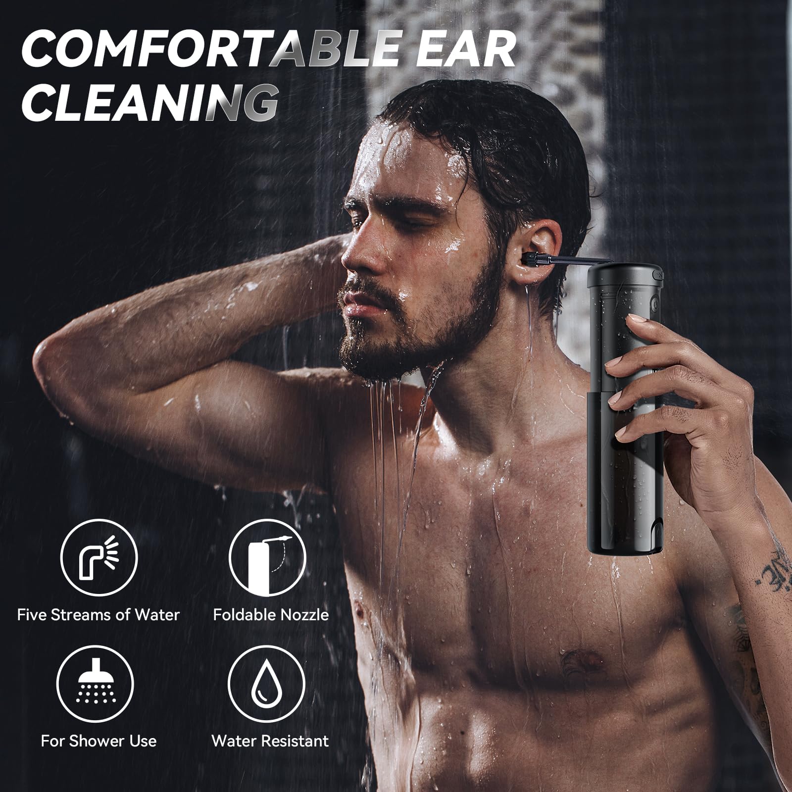 Lebbtl en uso con cubeta recolectora, limpieza sin derrames y control del agua