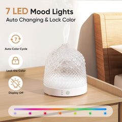 Lecdura luces LED siete colores ofreciendo atmósfera personalizable y calma