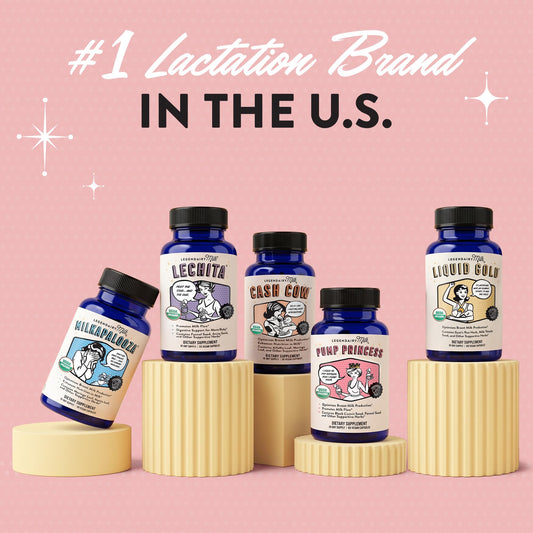 Legendairy Milk cápsulas orgánicas a primer plano facilitan la toma diaria