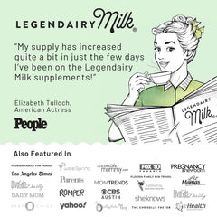 Legendairy Milk producto integrado en rutina diaria de madre lactante