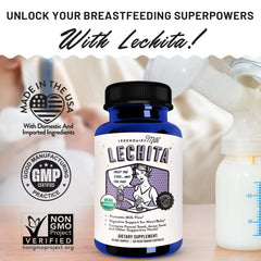 Legendairy Milk etiqueta con certificaciones orgánicas y beneficios claros