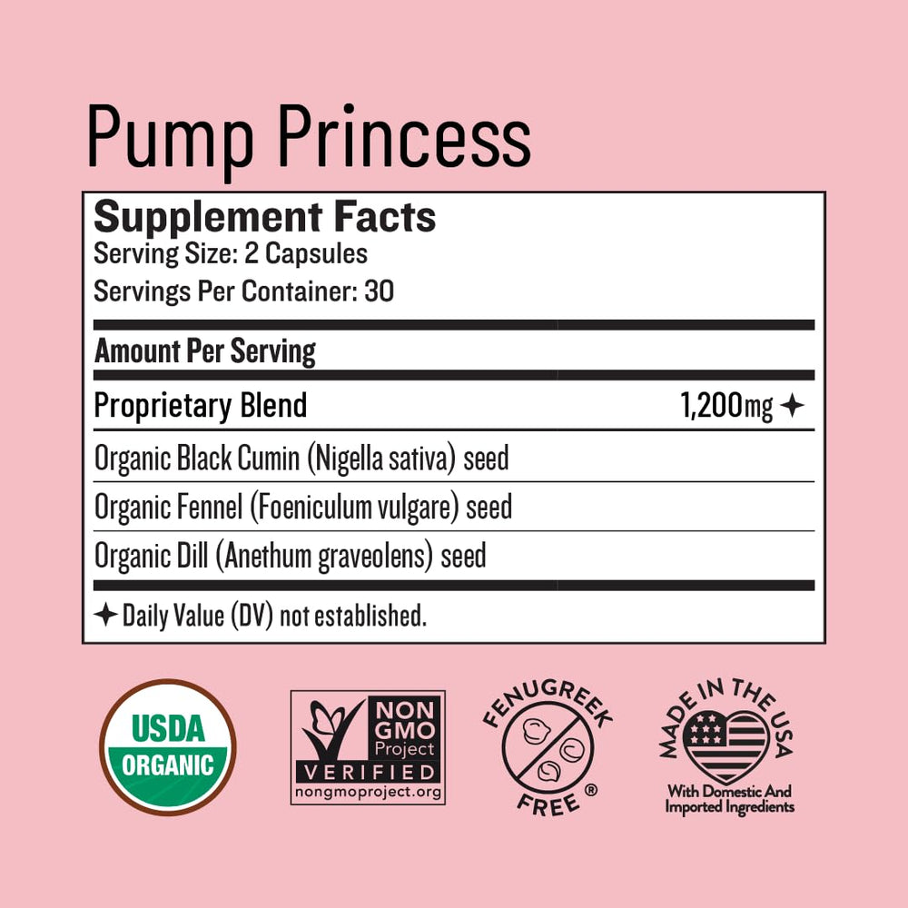 Primer plano de cápsula de Pump Princess de Legendairy Milk, textura uniforme y vegana