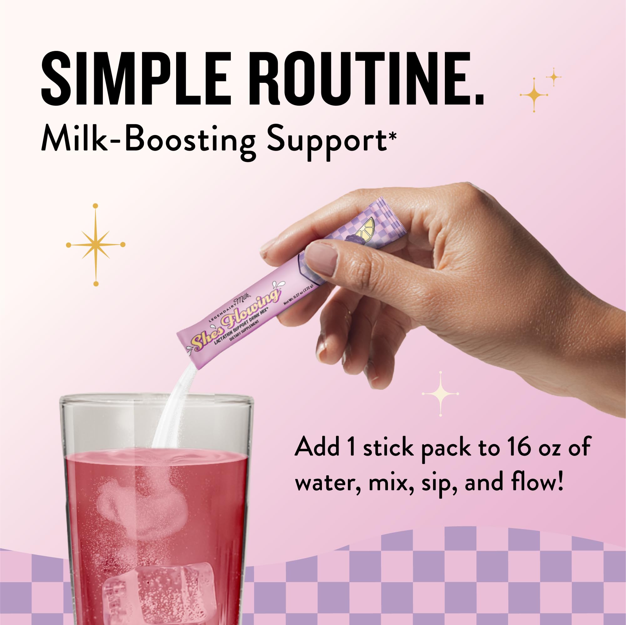 Legendairy Milk vaso preparado con hielo hidratación refrescante inmediata
