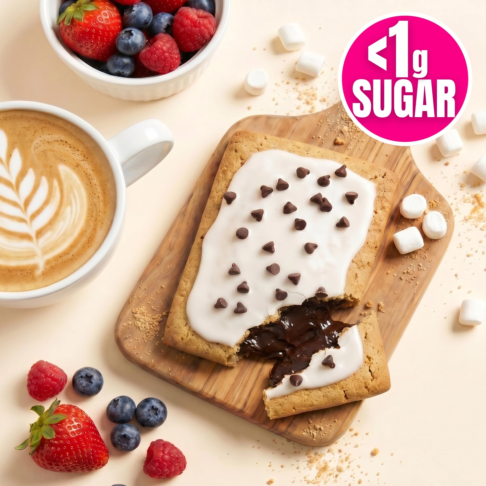 Legendary Foods servido en desayuno rápido, alternativa baja en carbohidratos