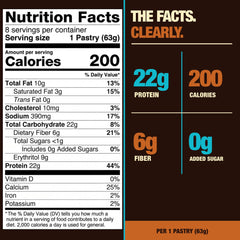 Legendary Foods corte interno que muestra textura masticable y aporte saciante